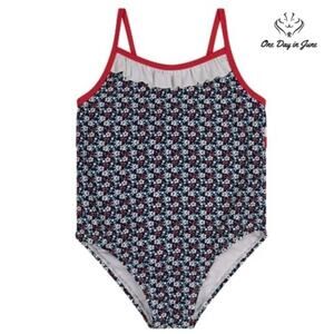 Kiko & Max Ruffle one Piece Swimsuit Size 5